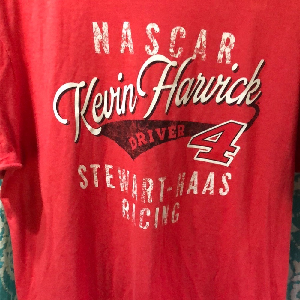 Red NASCAR Kevin Harvick‎ T-Shirt